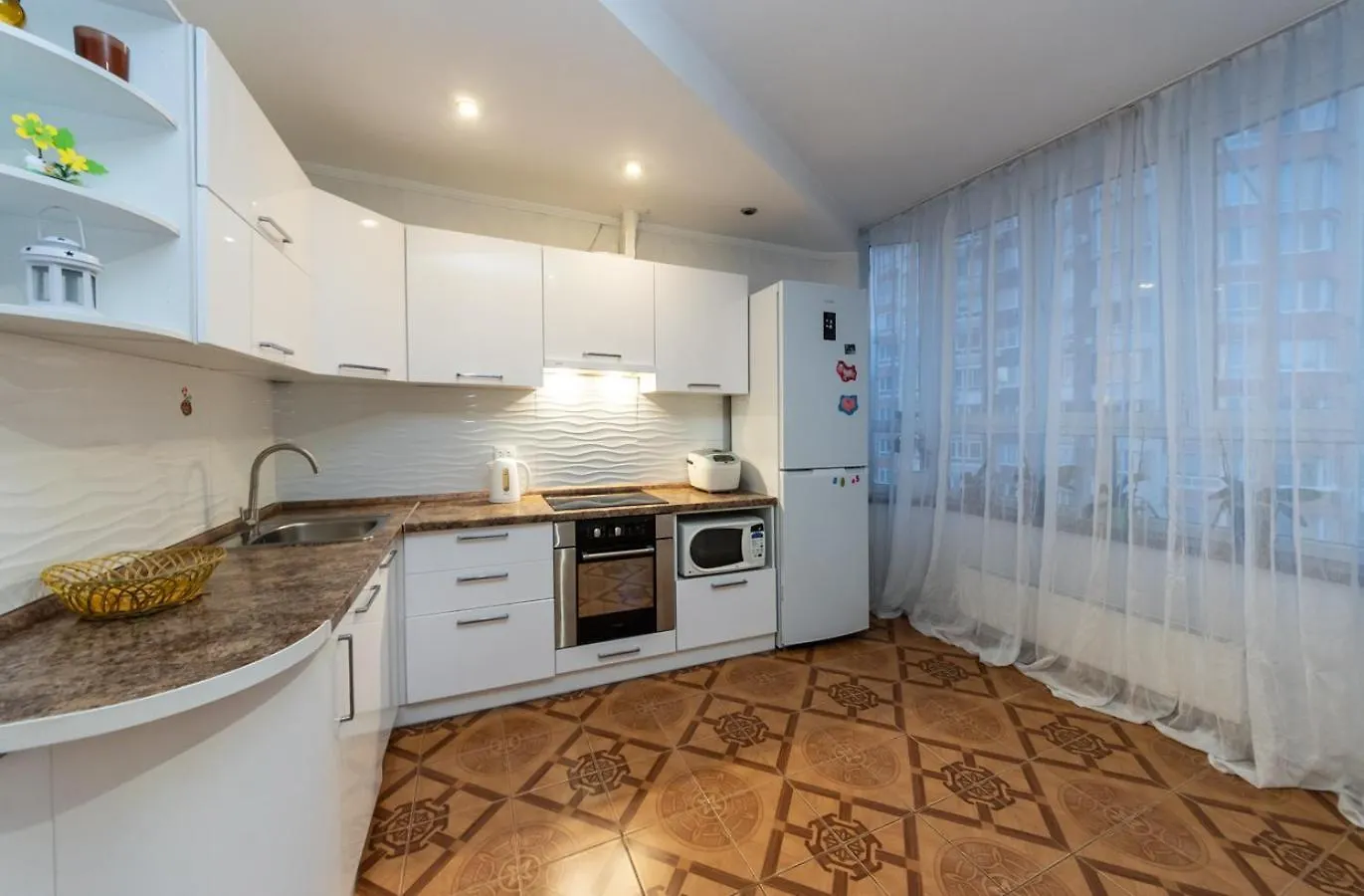 Apartment On Akhmatovoyi 32/18 كييف 0*,